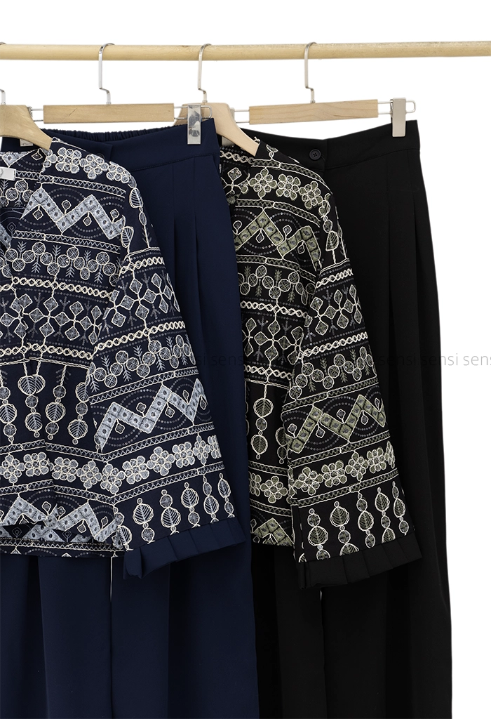 ست کت شلوار گلدوزی کد1005280